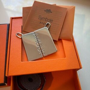 Hermes Symbole Pendant Set of Two Unisex Necklaces